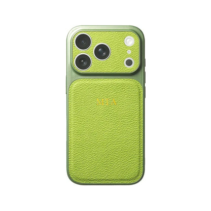 Personalise Gold Silver Initials Letter Leather Case For Iphone 15 14 13 17 pro max 14 16 Plus 17air Luxury Lens Protextion Case